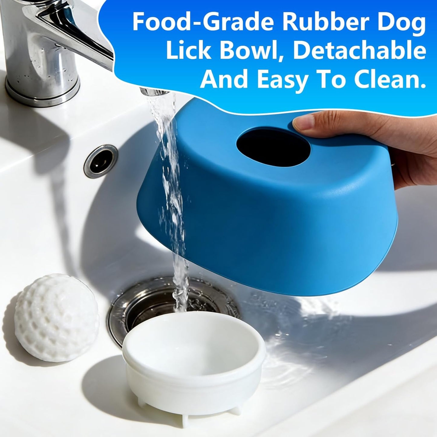 Anti-stress bowl for dogs