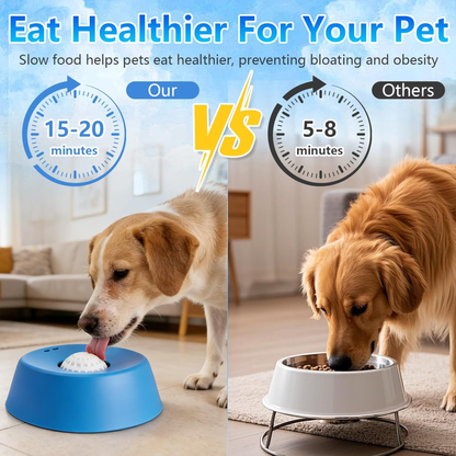 Anti-stress bowl for dogs