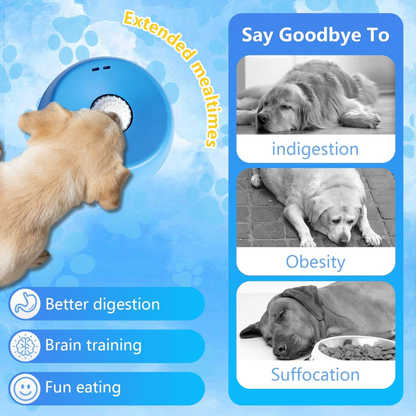 Anti-stress bowl for dogs